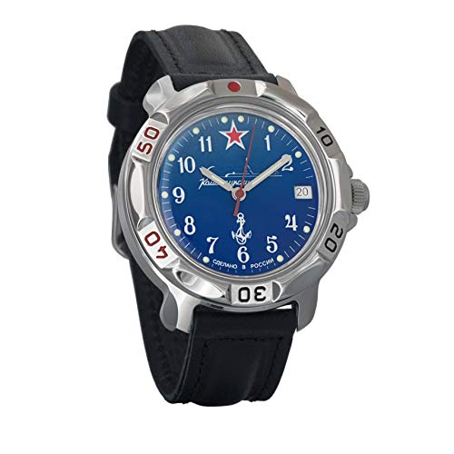 Vostok Komandirskie Classic Mens Mechanical Hand-Winding Military