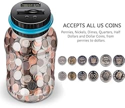 Digital Counting Money Jar, Digital Coin Counter