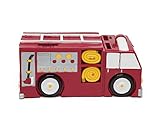 Fire Truck Coin Bank - Coin Bank for Boys - Teach Financial Literacy for Kids - Perfect Kids Money Bank - Piggy Bank of the Future by Money Scholar