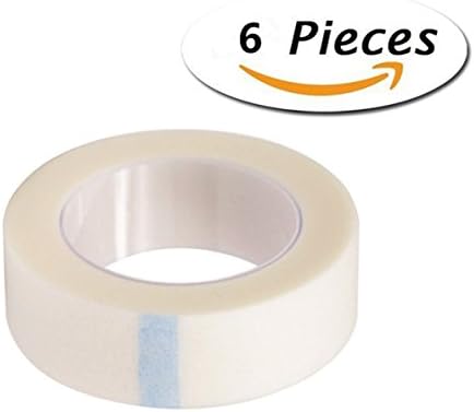 SHARPTECK 6 Rolls Eyelash Extension Tape for Individual or Professional Supply Use (small)