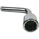 21626783 20550145 20806927 2441116 22mm L-Shaped Box-End Wrench, Special Tool for Volvo Scania Trucks Cab Top Pump Rod, Black