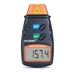 FITNATE Professionele digitale toerentalmeter, contactloze digitale laserfoto-toerentalmeter