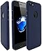 iPhone 7/8 Case, HZ BIGTREE Ultra-Thin Slim Fit Anti-Scratch Soft Touch Flexible TPU Case for Apple iPhone 7 4.7' - Navy Blue