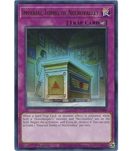 Amazon.com: Yu-Gi-Oh! - Necrovalley (SDMA-EN025) - Structure Deck: Marik -  1st Edition