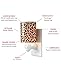 Happy Wax Outlet Wax Melt Warmer for Wax Melts, Tarts & Cubes - Ceramic Wax Melter with Patent Pending No Mess Silicone Top [Leopard Print]