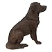 Hi-Line Gift Ltd Labrador Retreiver Sitting Statue, Yellow