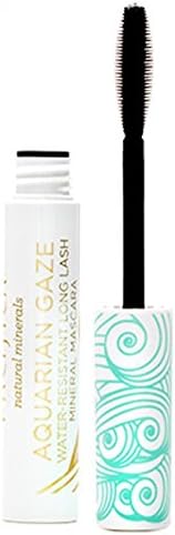 Pacifica Perfumes Inc, Aquarian Gaze, Water-Resistant Mascara, Deep, 0.25 oz (7.1 g)(pack of 2)
