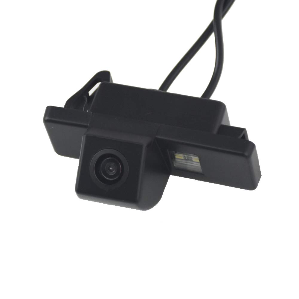 Misayaee Reversing Camera Integrated in Number Plate Rear View Backup camera for Note -, Juke -, Qashqai 2006-, X-Trail 408 308 307cc 301 RCZ 307 Cross 2C
