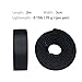 LYCAON Bicycle Handlebar Tape by | Road Bike Handle Bar Tapes with Finishing Tapes and Bar End Plugs, Also Suitable for Badminton Rackets Racquet Tennis Finishing Rod Grips (Black)