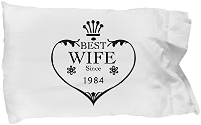 Pillow Covers Design Berd Wife Since 1984 33rd wedding anniversary gifts Gift Pillow Cover Ideas