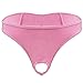 YiZYiF Men's Sexy G-String Underwear Pouch Brief Thong Open Front Panties