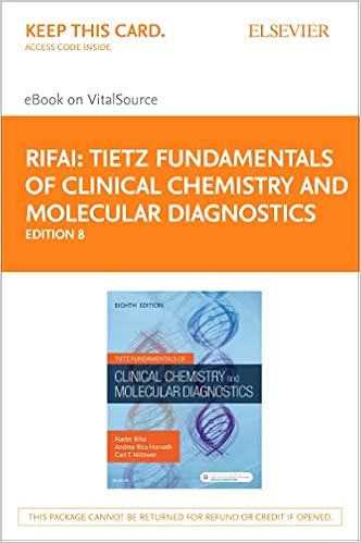 Tietz Fundamentals Of Clinical Chemistry And Molecular - 