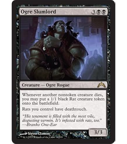 Amazon.com: Elite Mono Black Rat Deck - Discard - Very Powerful - Modern  Legal - Custom Built - Magic The Gathering - MTG