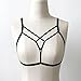 IEason Women Lingerie 2017 Women Hollow Out Elastic Cage Bra Bandage Strappy Halter Bra Bustier Top (XL, Black)