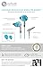 Yurbuds Inspire Sport Earphones - Womens (Aqua)