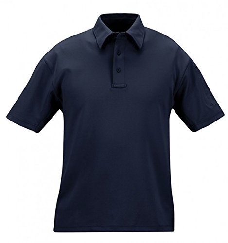 Propper Men's I.C.E. Men's Short Sleeve Performance Polo Shirt, LAPD Navy, Large Regular