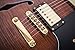 2019 NEW GROTE 335 style Jazz Electric Guitar Flame Maple top Semi-Hollow Body Gold Hardware (brown)