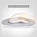 2.4GHz Wireless Charging Mouse Silent Click Compact Soundless Optical Mice with Nano USB Receiver DPI 1600 for PC and Mac (Golden)