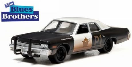 Greenlight Hollywood Collectio 44710-C Blues Brothers 1974 Dodge Monaco  "Bluesmobile" 1:64 Scale Diecast