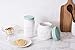 DII Ceramic Kitchen Matching Containers, (Set of 2) Cookie Jar & Coffee Canister-Aqua