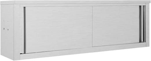 Vidaxl Wandhangeschrank Mit Schiebeturen Gastro Hangeschrank