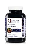 Quantum Iron Support, 60 Vegetarian Capsules - Quantum-State Blood Support Formula Featuring Live-Source Iron (formerly Quantum Blood Max)