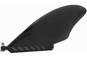 VAMO 5.5" Keel Fin for Touring or Racing SUP Paddleboards or longboards with toolless fin Screw-Black