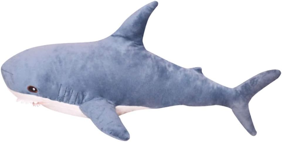 HPDT1 Cute Sharks Doll Plush Toys Sea Jaws Pillow Super Soft Plush Stuffed Whale Shark Dolphin Pillow Giant Dolls Toys Kids Chilren Birthday Lovers Gifts Lifelike Cartoon Puppet Best Gifts Sale