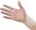 CARE PLUS Vinyl Gloves Clear Medium Size 200 Count | Heavy Duty, Non-Sterile, Powder-Free, Latex-Free Rubber | Food Prep, Kitchen & Cleaning Gloves, Ideal for Professional Use