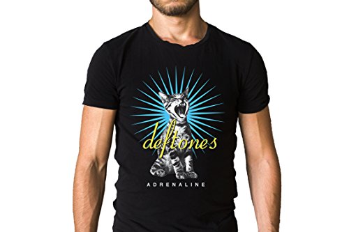 Deftones Like Linus Adrenaline Albums Inspired Cat Black T-Shirt