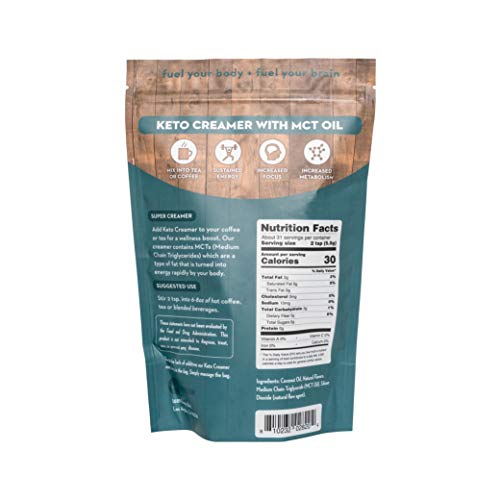 360 Nutrition Keto Creamer with MCT Oil Unsweetened Dairy Free