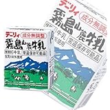 南日本酪農協同 デーリィ 霧島山麓牛乳200ml紙パック&times;24本入&times;（2ケース）