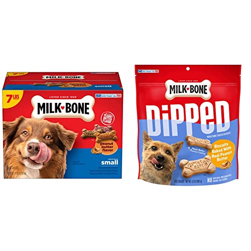 Milk-Bone Flavor Snacks Dog Treats, Small Biscuits, Pounds on