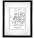 Memphis Poster Memphis Map of Memphis City Map Posters Tennessee Map Tennessee Memphis Scandinavian Poster Black and White Map Wall Art Map Art Map Print 8x10