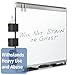 Quartet Prestige 2 DuraMax Porcelain Magnetic Whiteboard, 4 x 3 Feet, Aluminum Frame (P554AP2)