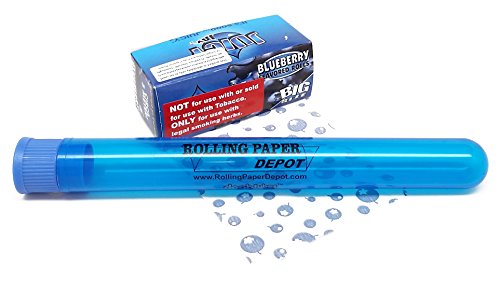 Juicy Jay's Big Roll Rolling Papers - Blueberry Flavor - Over 15 Feet per Roll - 1 Roll with RPD XL Doobtube