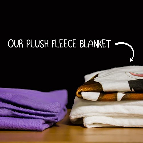 Spunky Sprouts Premium Double Layer Fleece Milestone Growth Blanket-Large 47"x 47" Size. Weeks & Months-Great Gift For Expecting Moms Photography Prop for Boys or Girls-Colorful Animals