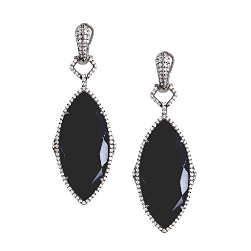 Andreia Fuzon JewelryInset Versatile Oval Drop Earrings