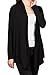 DRSKIN Women's Open - Front Long Sleeve Knit Cardigan (Cardigan Black, 2XL)