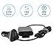 Skiva 9.6A 48W 4-Port USB Passenger Car Charger with Extended (6ft) Dual USB Ports for Backseat Charging of Smartphones,Tablets, iPhone 6 6s plus SE, iPad Pro Air mini, Galaxy S7 S6 Edge [Model:AC135]