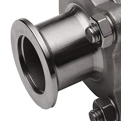YTFLOT KF25 Vacuum Ball Valve 304 Stainless Steel Clamp with Lock Vacuum Dairy Products Cosmetics Food and Chemical Fields - Thumbnail 4