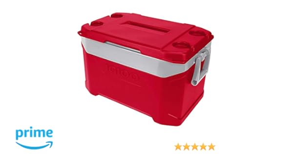 Igloo Nevera portátil Latitude 47 litros Roja Mini, Camping ...