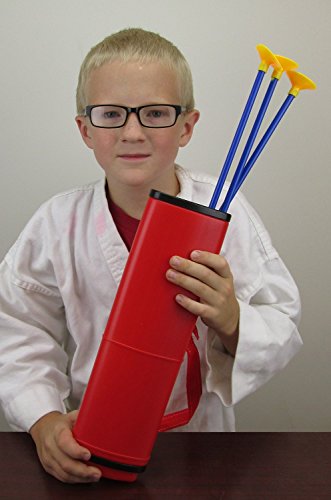 Quiver and 3 Arrows for Toy Bow and Arrow Sets 22 Inches Long