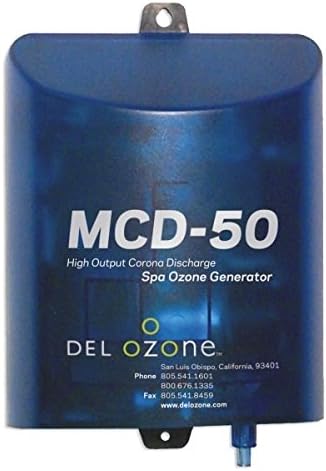 Del Ozone MCD-50 Spa High Output, 220V with Mini Ozone Plug