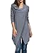 Sherosa Women Fall Tassels Hem Knitted Cardigan Loose Poncho Sweater Coat