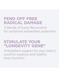 Reserveage - Resveratrol 500mg, fórmula celular antiedad