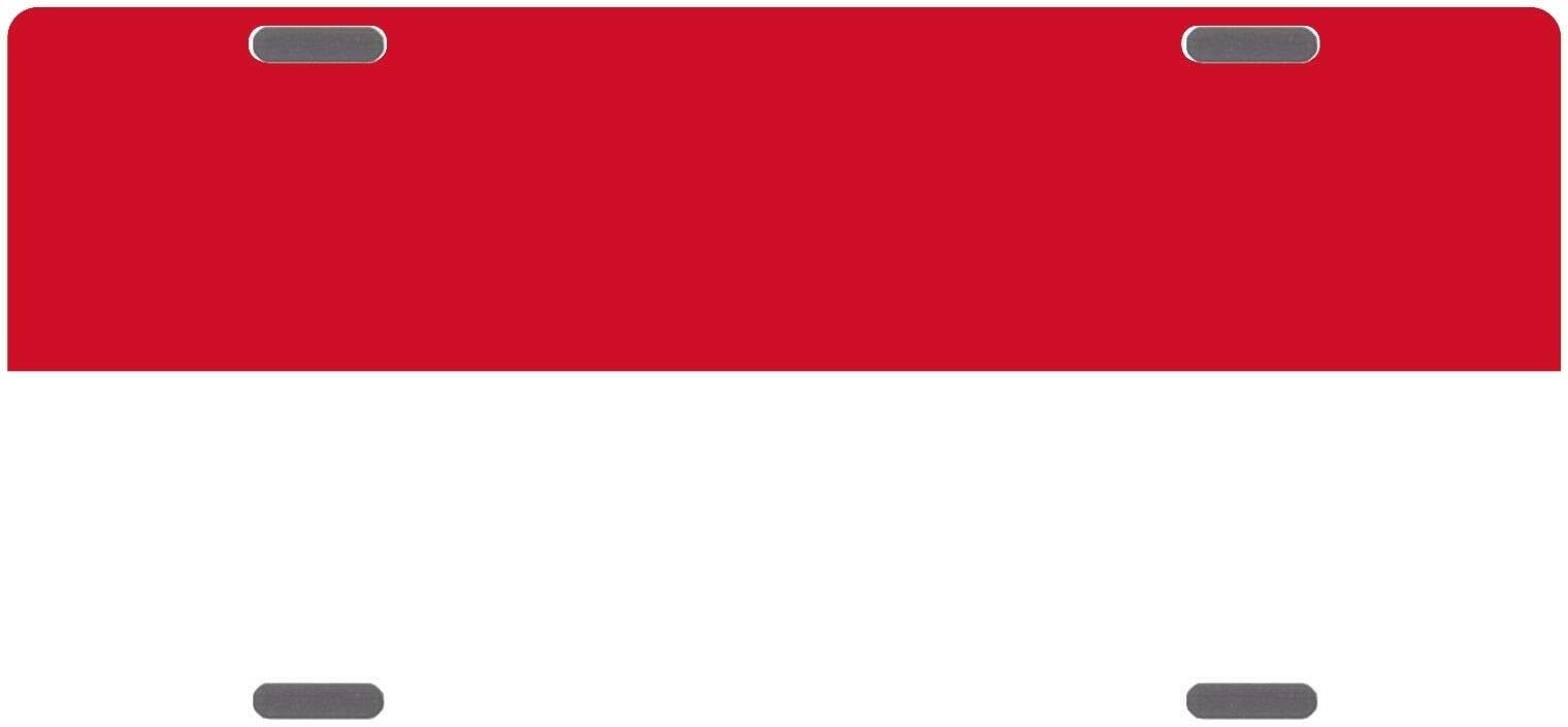 Indonesia Flag Custom License Plate Sang Saka Merah License Plate Sign 6x12 inches