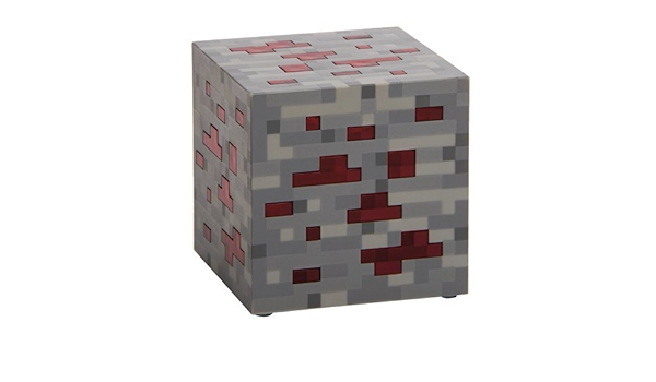 Amazon Com Thinkgeek Minecraft Light Up Redstone Ore 508 L Parallel Import Goods Toys Games