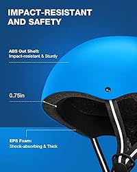 ZIONOR H3 Skateboard Helmet for Kids/Youth/Adults