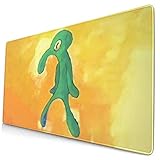 Bold and Brash Large Gaming Mouse Pad, Squidward